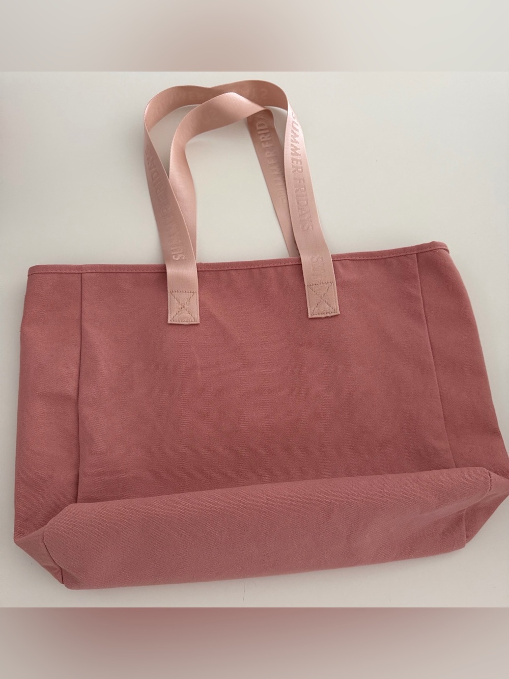 Summer Fridays Canvas Tote